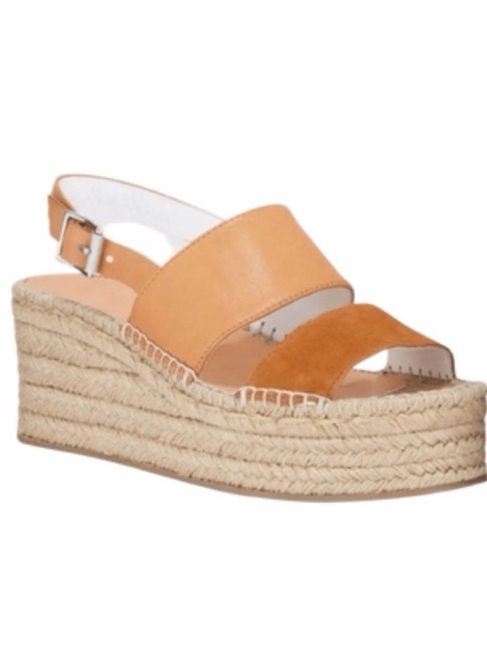RAG & BONE Edie
Leather And Suede Espadrille
Wedge Sandals